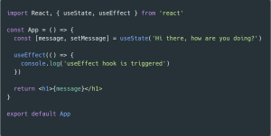 useEffect in React